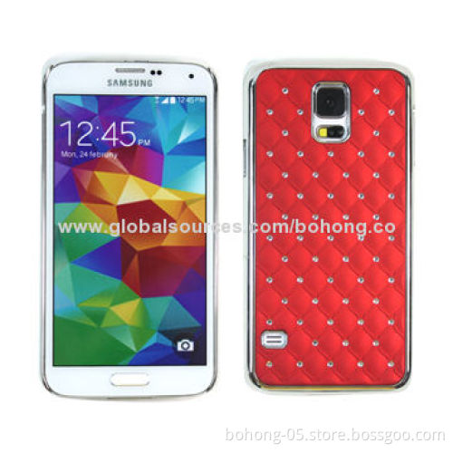 Plated PC Phone Cases for Samsung S5 with Baling Layer